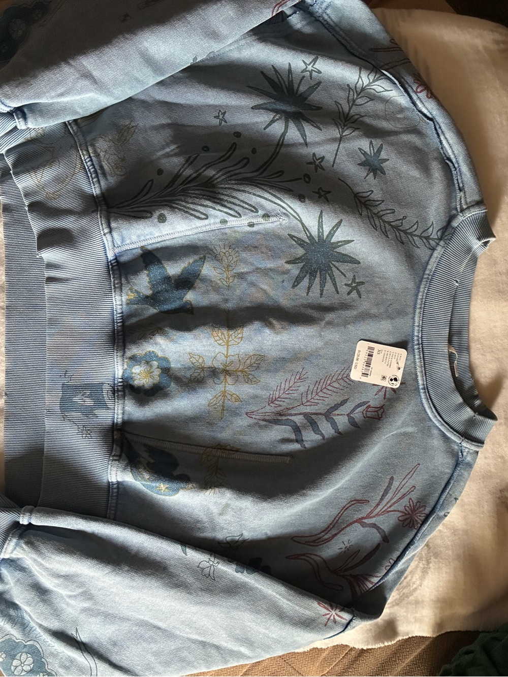 ❌SOLD❌ NWT Free People Gaia Sweatshirt 🔥 - Picture 4 of 5